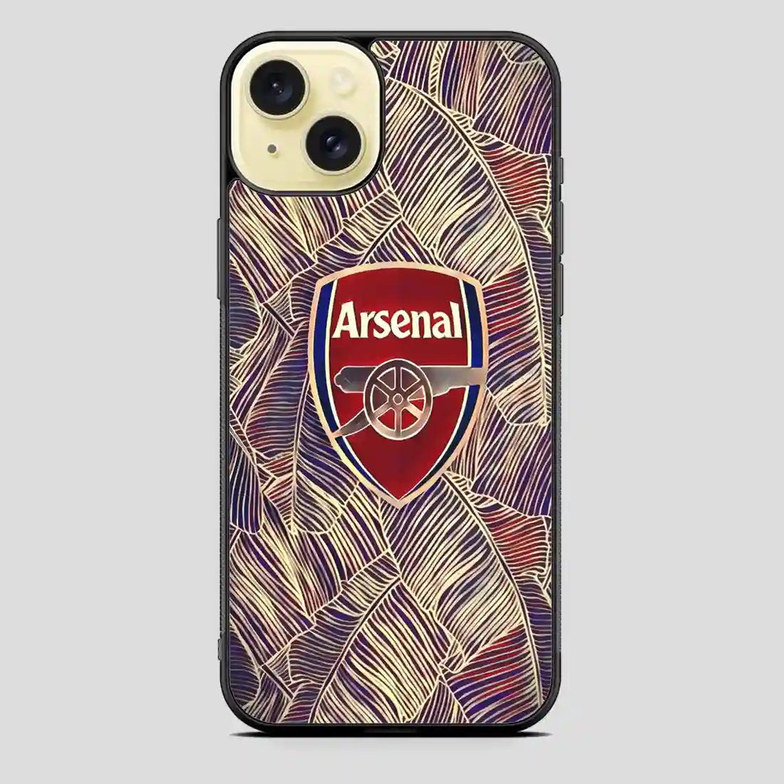 Arsenal Football Club Art iPhone 15 Plus Case