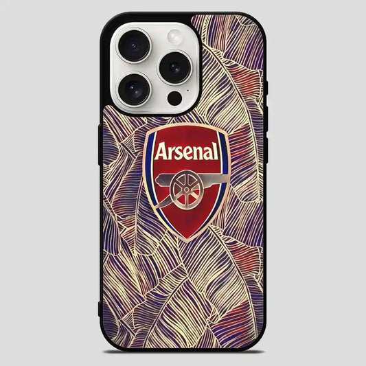 Arsenal Football Club Art iPhone 15 Pro Max Case