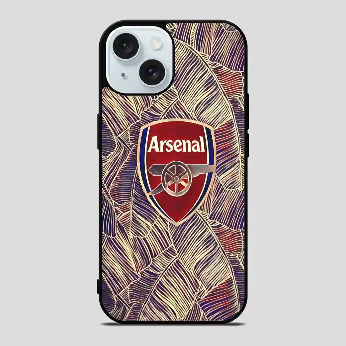 Arsenal Football Club Art iPhone 15 Case