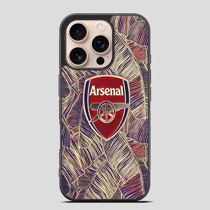 Arsenal Football Club Art iPhone 16 Pro Case