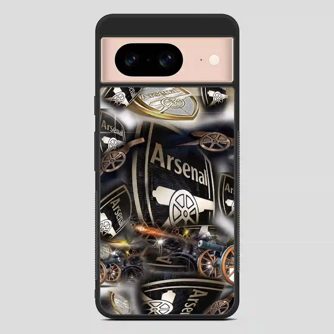 Arsenal Football Club Collage Gold Google Pixel 8 Case