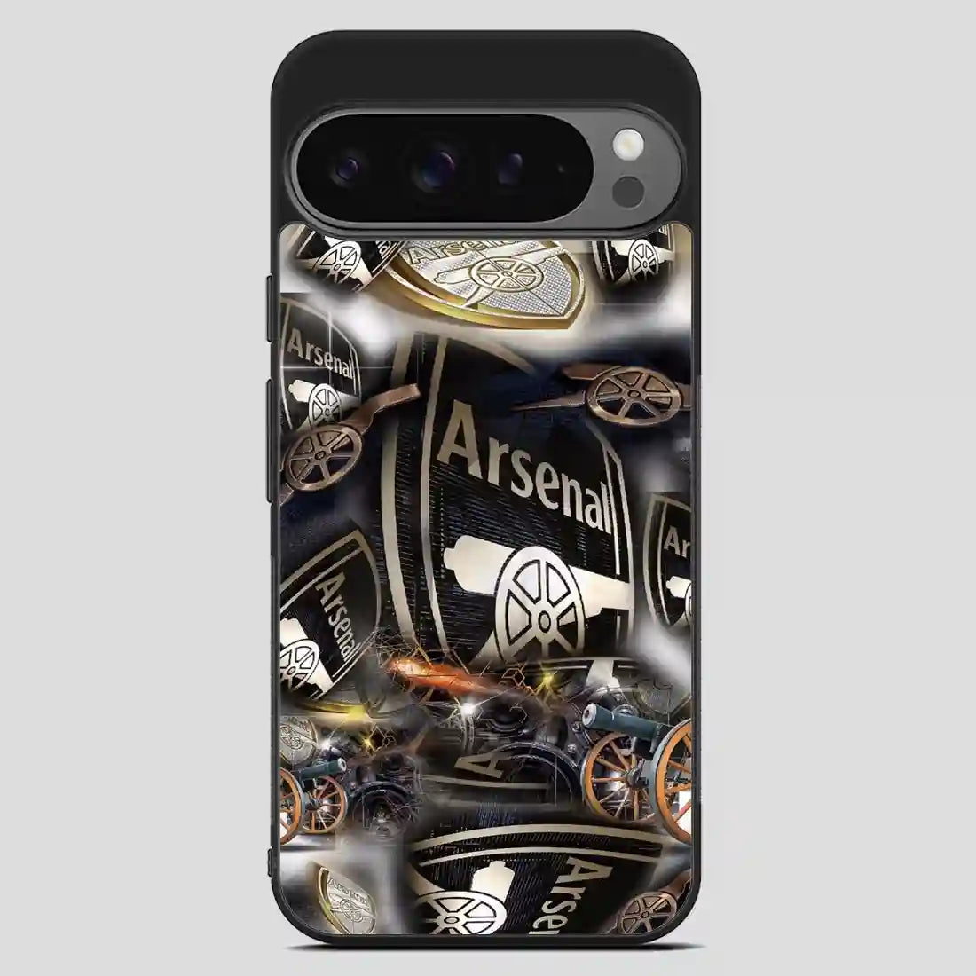 Arsenal Football Club Collage Gold Google Pixel 9 Pro XL Case