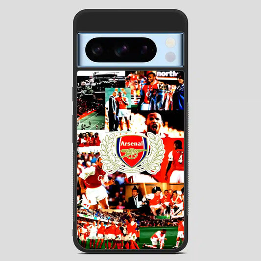 Arsenal Football Club Collage Google Pixel 8 Pro Case