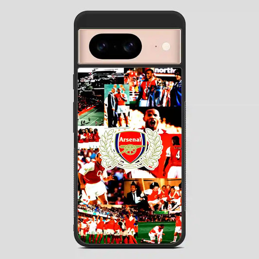 Arsenal Football Club Collage Google Pixel 8 Case