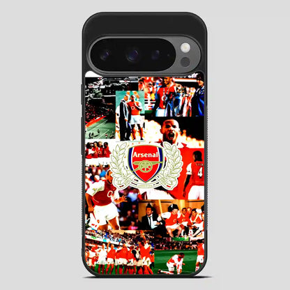 Arsenal Football Club Collage Google Pixel 9 Pro Case