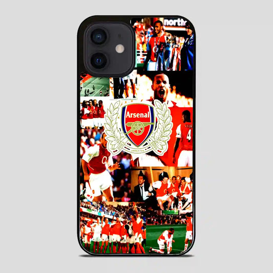 Arsenal Football Club Collage iPhone 12 Mini Case