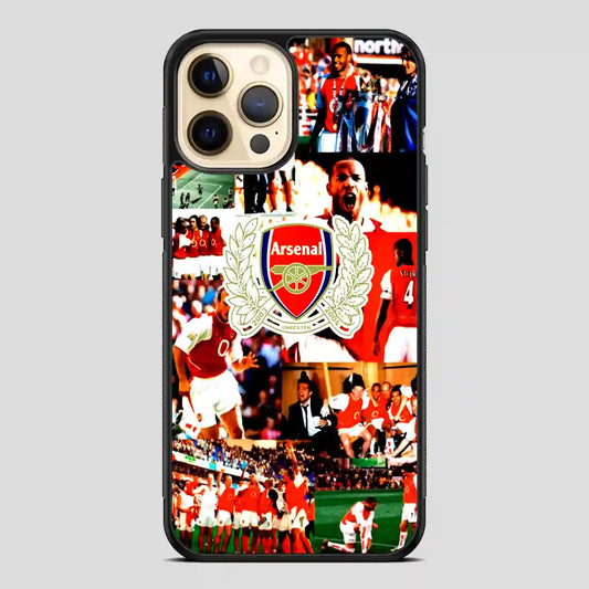 Arsenal Football Club Collage iPhone 12 Pro Case