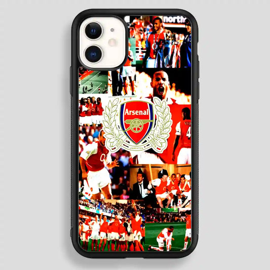 Arsenal Football Club Collage iPhone 12 Case