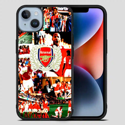 Arsenal Football Club Collage iPhone 14 Plus Case