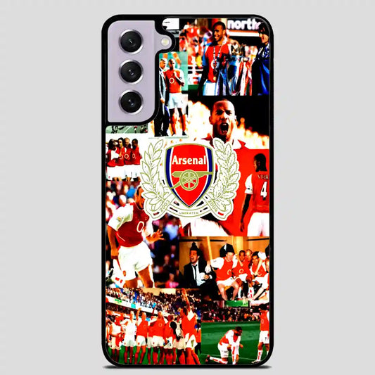 Arsenal Football Club Collage Samsung Galaxy S21 Case