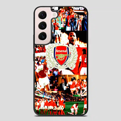 Arsenal Football Club Collage Samsung Galaxy S22 Plus Case