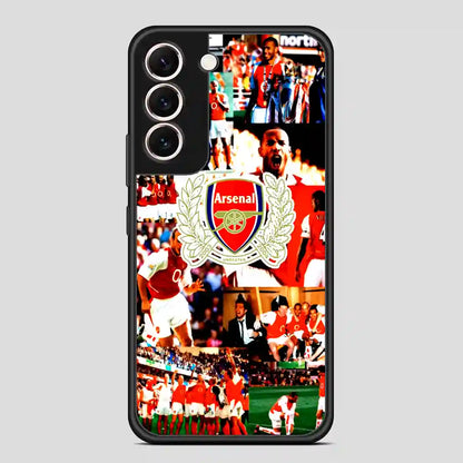 Arsenal Football Club Collage Samsung Galaxy S22 Case