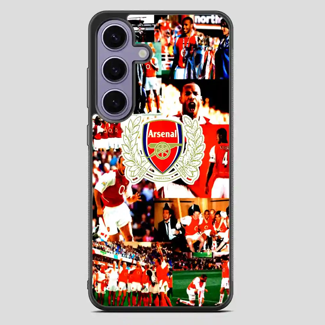 Arsenal Football Club Collage Samsung Galaxy S23 FE Case