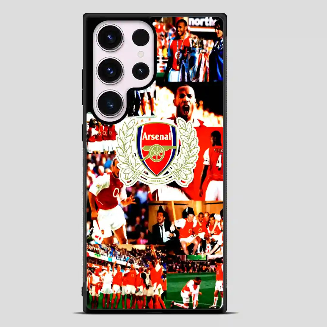 Arsenal Football Club Collage Samsung Galaxy S23 Ultra Case