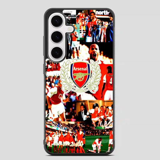 Arsenal Football Club Collage Samsung Galaxy S24 FE Case