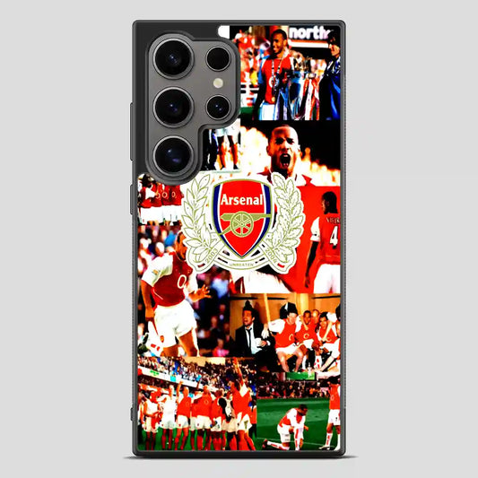 Arsenal Football Club Collage Samsung Galaxy S24 Ultra Case