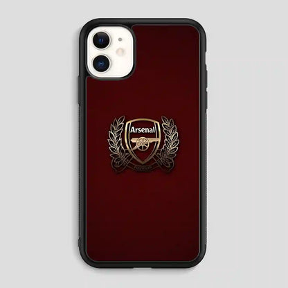 Arsenal Football Club Gold iPhone 11 Case