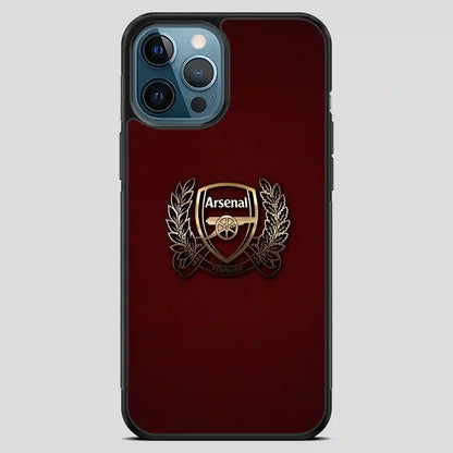 Arsenal Football Club Gold iPhone 12 Pro Max Case