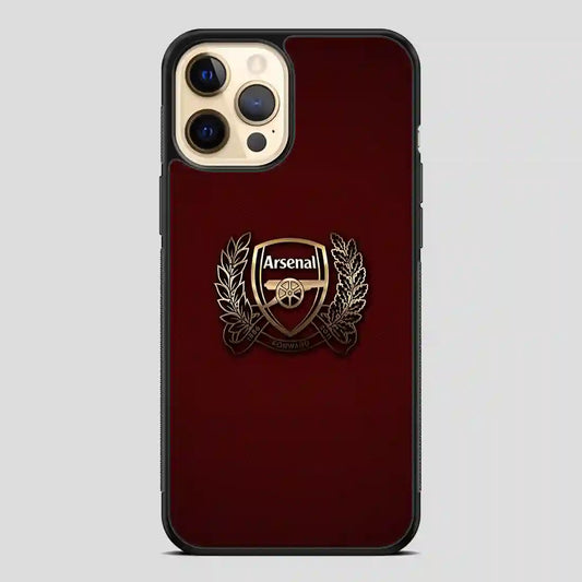 Arsenal Football Club Gold iPhone 12 Pro Case