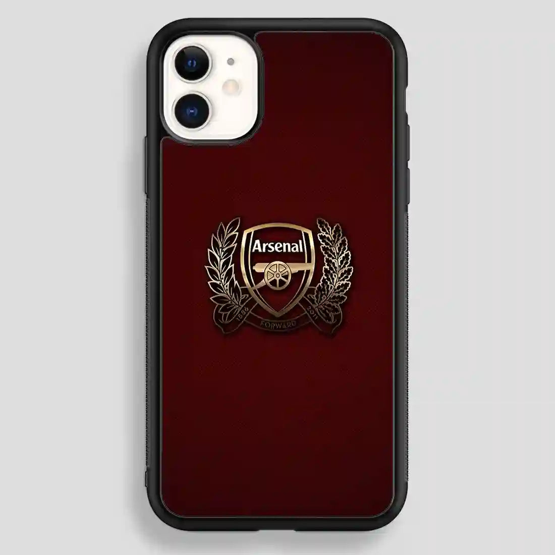 Arsenal Football Club Gold iPhone 12 Case