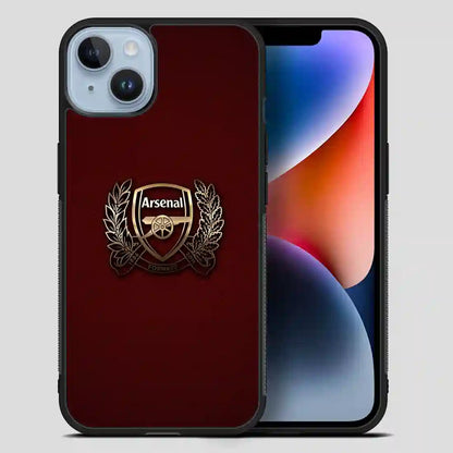 Arsenal Football Club Gold iPhone 14 Plus Case