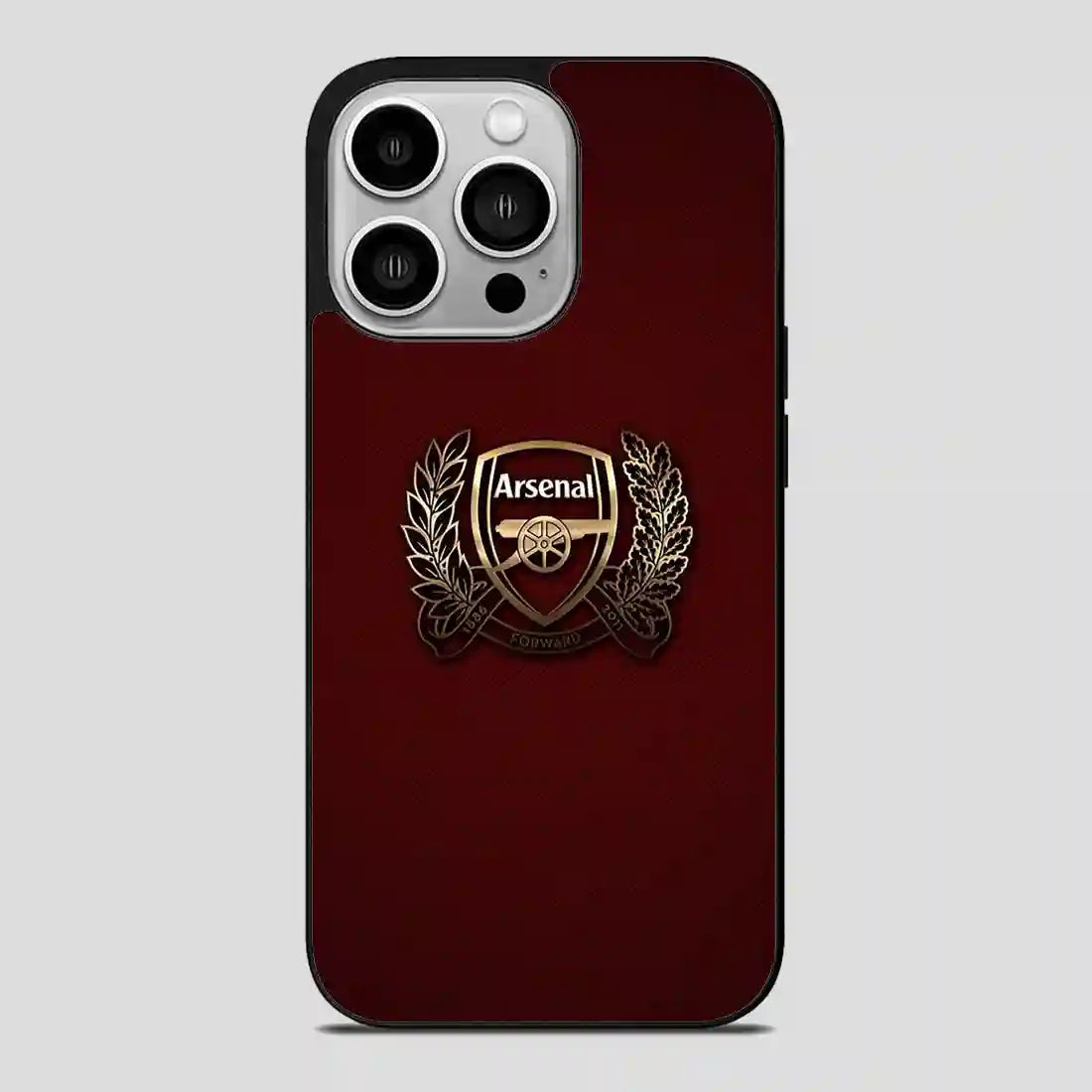 Arsenal Football Club Gold iPhone 14 Pro Case