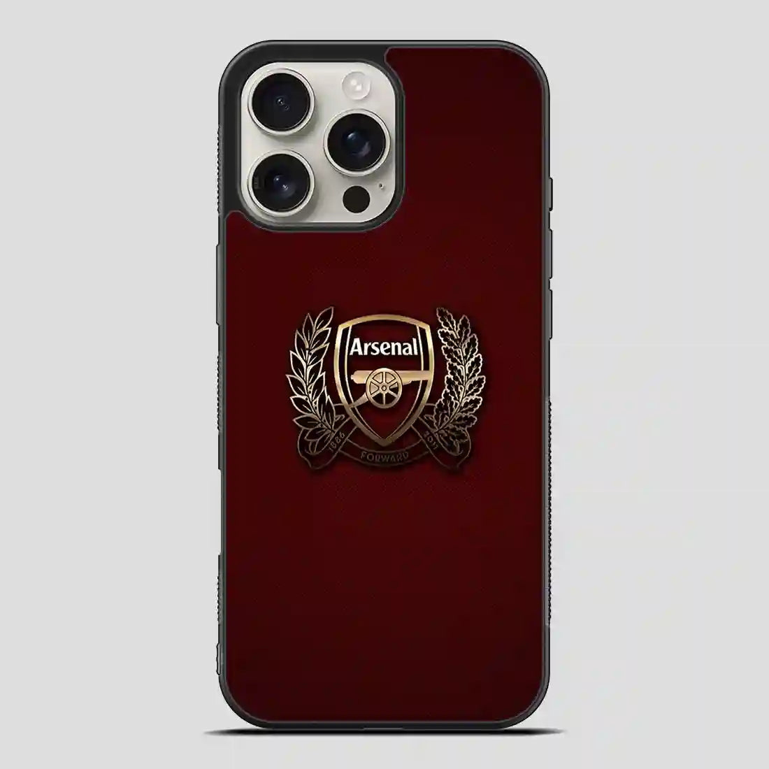 Arsenal Football Club Gold iPhone 16 Pro Max Case