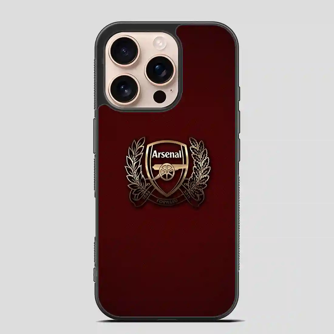 Arsenal Football Club Gold iPhone 16 Pro Case