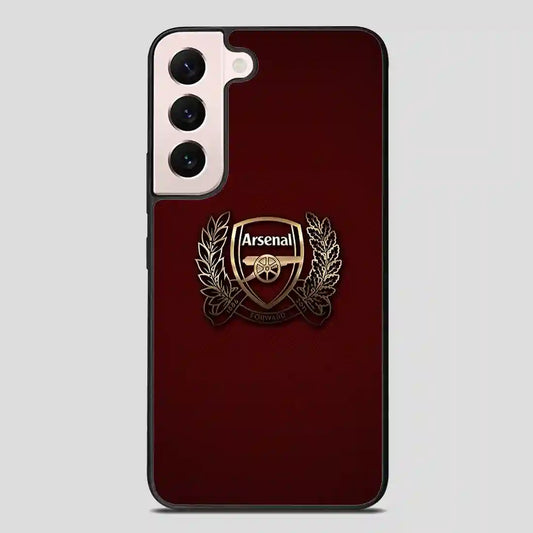 Arsenal Football Club Gold Samsung Galaxy S22 Plus Case