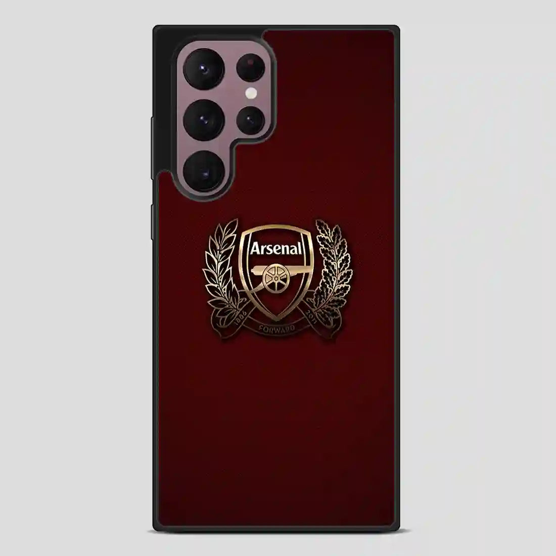 Arsenal Football Club Gold Samsung Galaxy S22 Ultra Case