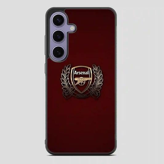 Arsenal Football Club Gold Samsung Galaxy S24 Case