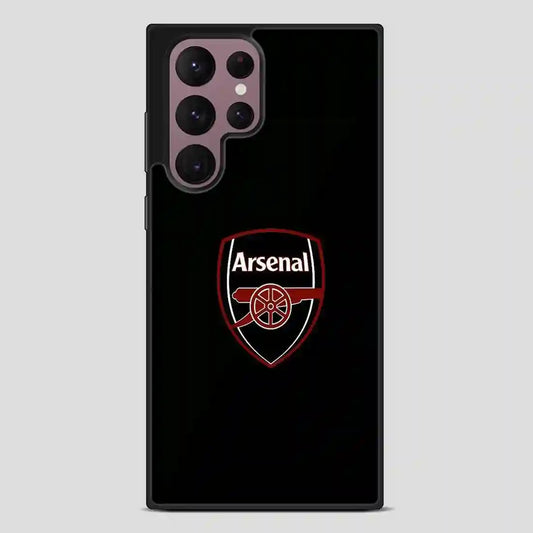 Arsenal Football Club Simple Samsung Galaxy S22 Ultra Case