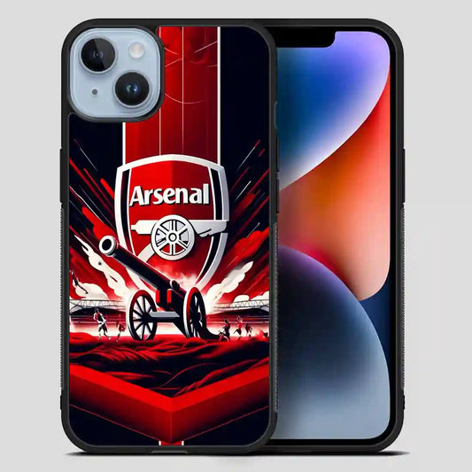 Arsenal Football Club Sport Wallpaper iPhone 14 Plus Case