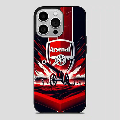 Arsenal Football Club Sport Wallpaper iPhone 14 Pro Case