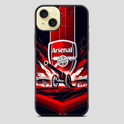 Arsenal Football Club Sport Wallpaper iPhone 15 Plus Case