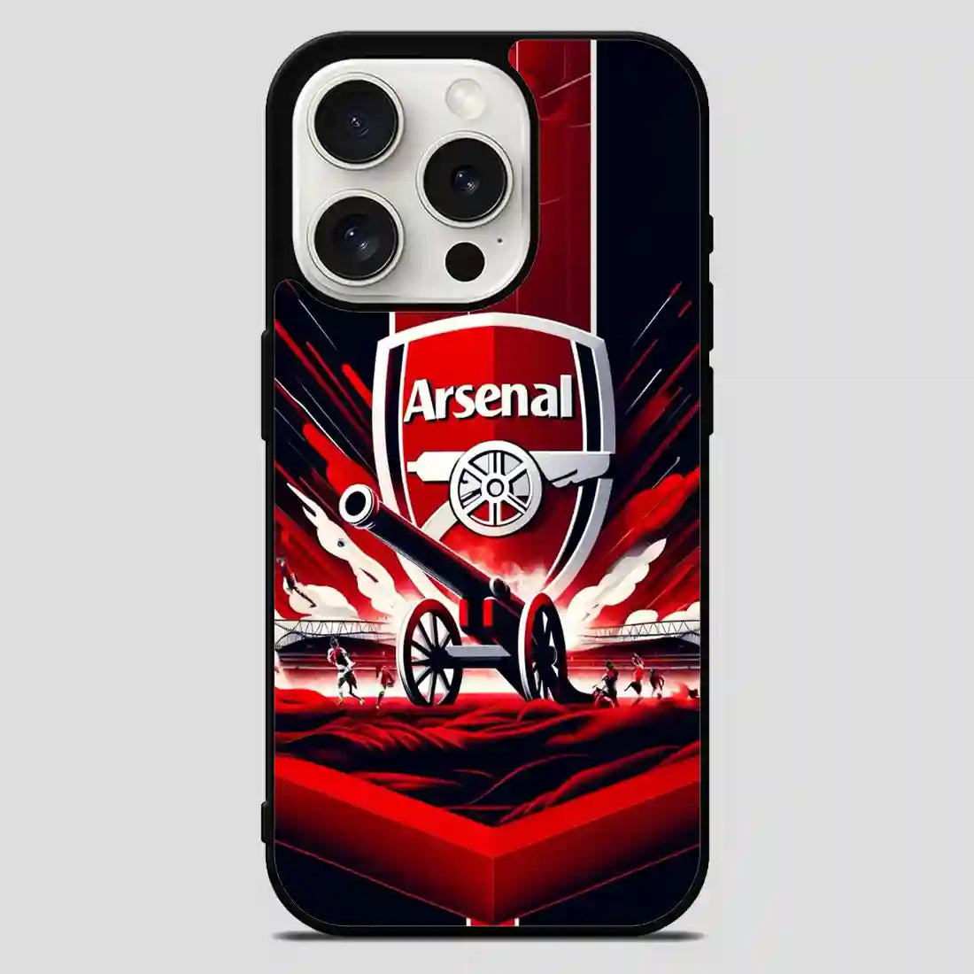 Arsenal Football Club Sport Wallpaper iPhone 15 Pro Max Case