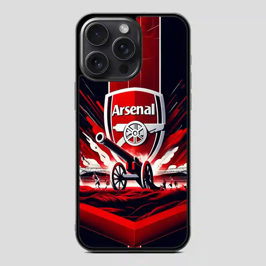 Arsenal Football Club Sport Wallpaper iPhone 15 Pro Case