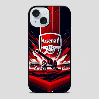 Arsenal Football Club Sport Wallpaper iPhone 15 Case