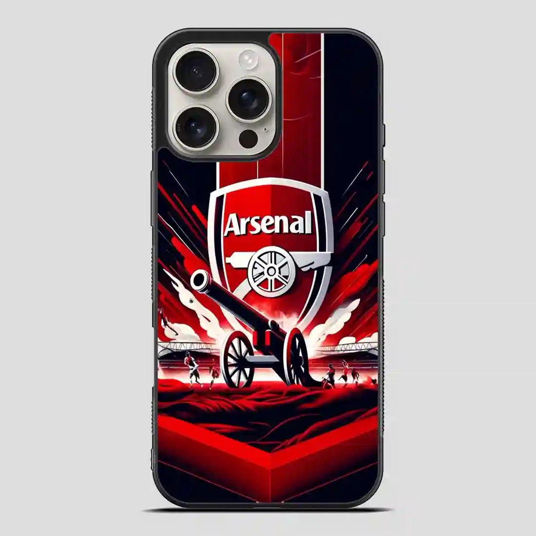 Arsenal Football Club Sport Wallpaper iPhone 16 Pro Max Case