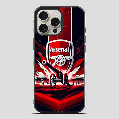 Arsenal Football Club Sport Wallpaper iPhone 16 Pro Max Case