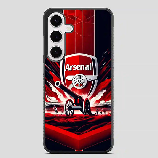 Arsenal Football Club Sport Wallpaper Samsung Galaxy S24 Plus Case