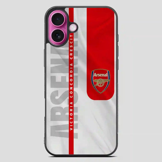 Arsenal Football Club Victoria iPhone 16 Plus Case