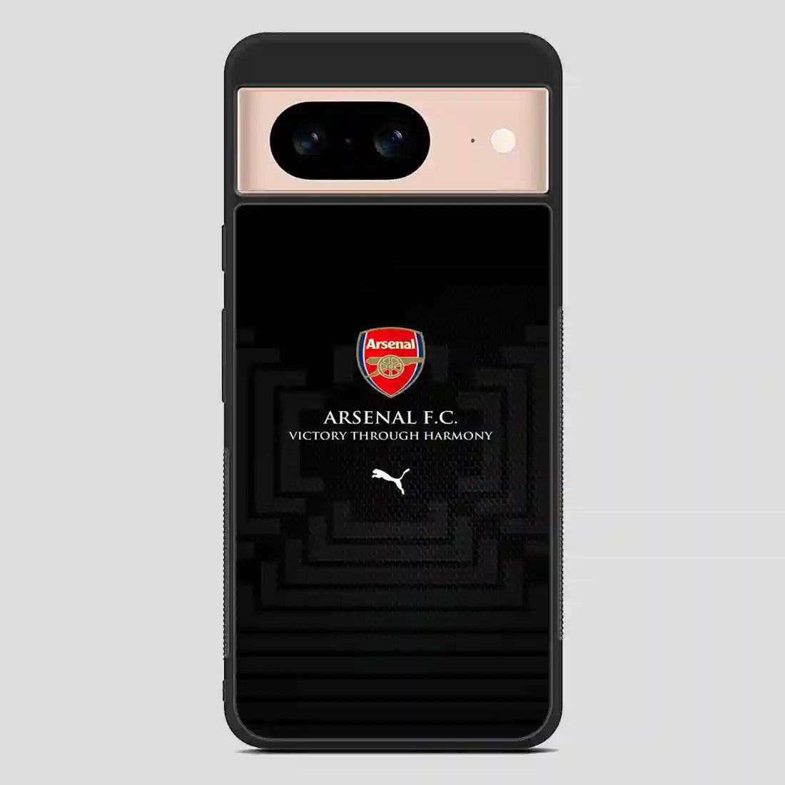 Arsenal Football Club Victory Through Harmony Google Pixel 8 Case