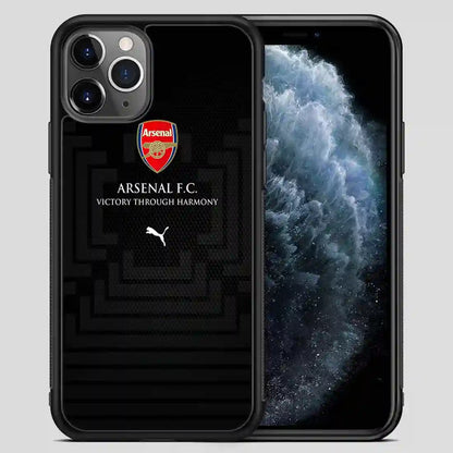 Arsenal Football Club Victory Through Harmony iPhone 11 Pro Max Case