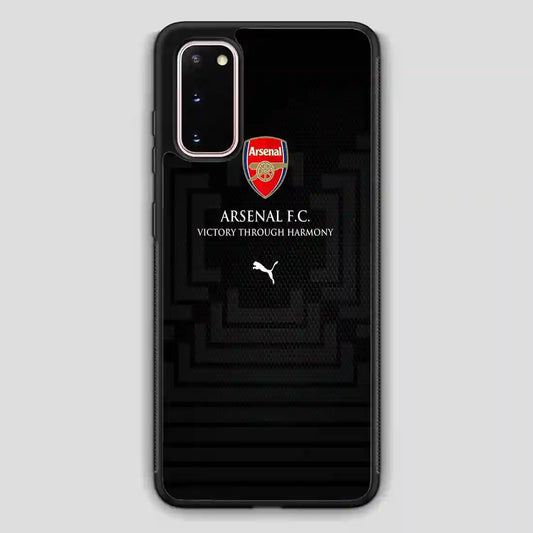 Arsenal Football Club Victory Through Harmony Samsung Galaxy S20 Case