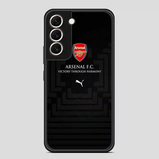 Arsenal Football Club Victory Through Harmony Samsung Galaxy S22 Case