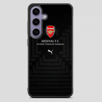 Arsenal Football Club Victory Through Harmony Samsung Galaxy S23 FE Case