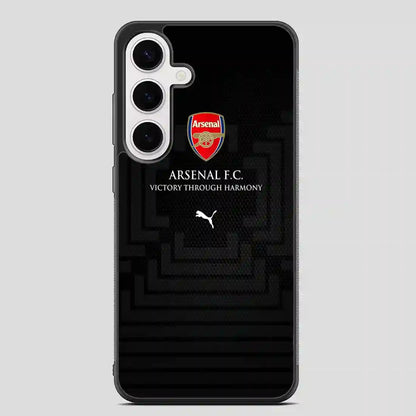 Arsenal Football Club Victory Through Harmony Samsung Galaxy S24 FE Case