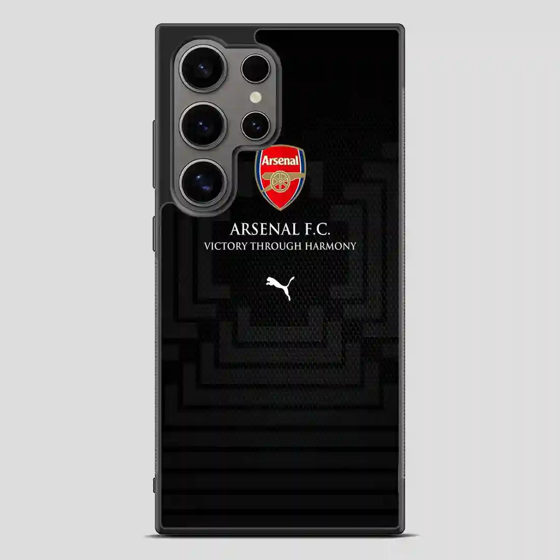 Arsenal Football Club Victory Through Harmony Samsung Galaxy S24 Ultra Case