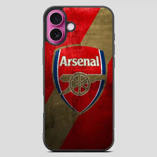 Arsenal Football Club Vintage iPhone 16 Plus Case